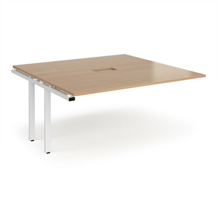 DAMS Adapt boardroom table add on unit 1600mm x 1600mm-34057