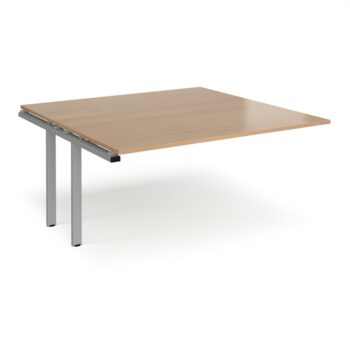 DAMS Adapt boardroom table add on unit 1600mm x 1600mm-0
