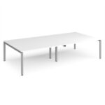 DAMS Adapt II rectangular boardroom table 3200mm x 1600mm-34106