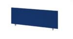 BIG DEALS Dynamic Impulse Straight Desk Screen - Multiple Size Options - Black or Blue-32798