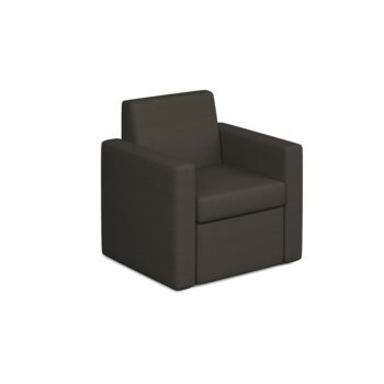 BIG DEALS DAMS Oslo square back reception 1 seater sofa 800mm wide-0