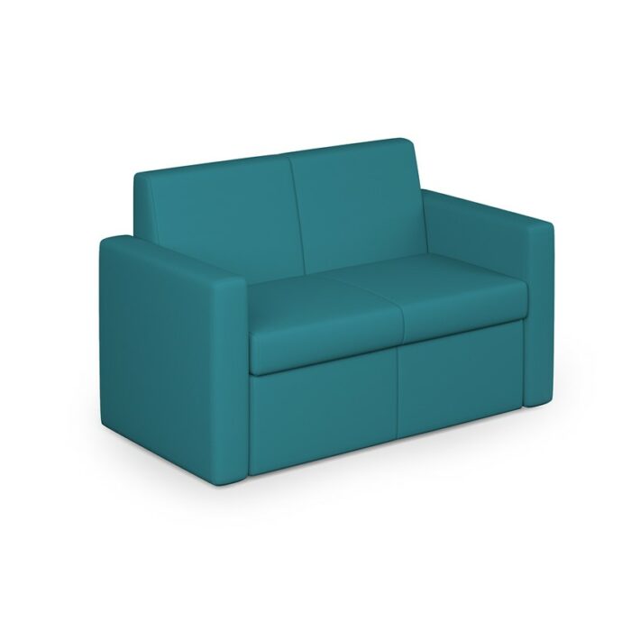 BIG DEALS DAMS Oslo square back reception 1 or 2 seater sofa-31945