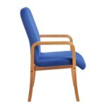 DAMS Yealm modular beech wooden frame chair with double arms 540mm wide - made to order-32558