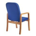 DAMS Yealm modular beech wooden frame chair with double arms 540mm wide - made to order-32559