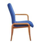 DAMS Yealm modular beech wooden frame chair with left hand arm 540mm wide - made to order-32563