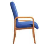 DAMS Yealm modular beech wooden frame chair with right hand arm 540mm wide - made to order-32568
