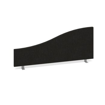 DAMS Wave desktop fabric screen 1000mm x 400mm/200mm-0
