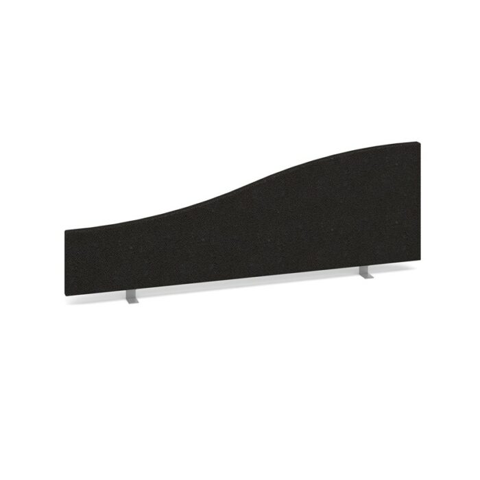 DAMS Wave desktop fabric screen 1200mm x 400mm/200mm-0