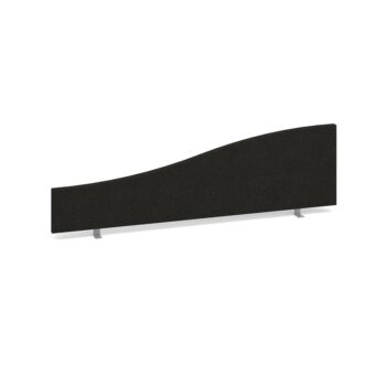 DAMS Wave desktop fabric screen 1400mm x 400mm/200mm-0