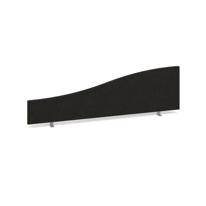 DAMS Wave desktop fabric screen 1400mm x 400mm/200mm-0
