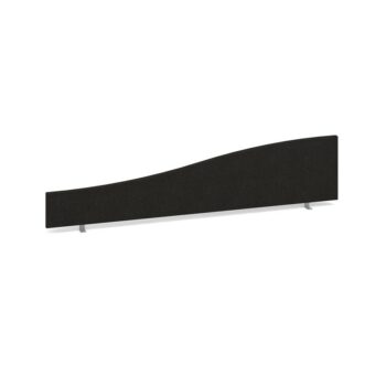DAMS Wave desktop fabric screen 1800mm x 400mm/200mm-0