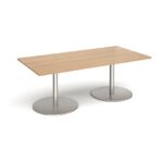 DAMS Eternal rectangular boardroom table 2000mm x 1000mm-34451
