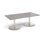 DAMS Eternal rectangular boardroom table 2000mm x 1000mm-34448