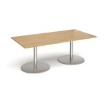 DAMS Eternal rectangular boardroom table 2000mm x 1000mm-34452