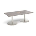 DAMS Eternal rectangular boardroom table 2000mm x 1000mm-34461