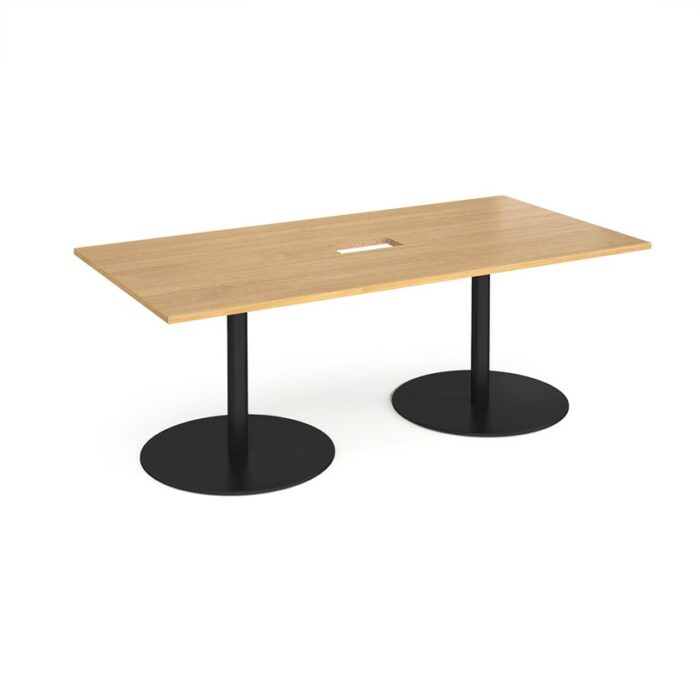DAMS Eternal rectangular boardroom table 2000mm x 1000mm-34457