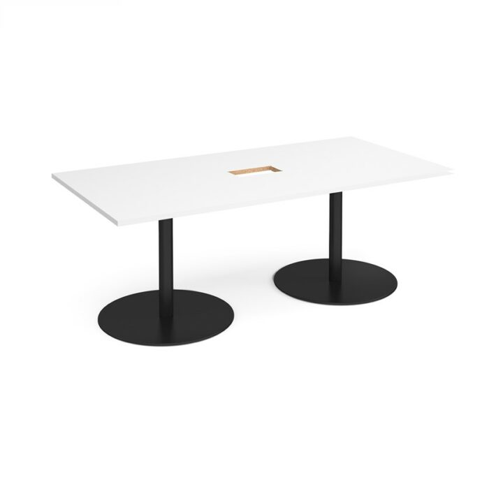 DAMS Eternal rectangular boardroom table 2000mm x 1000mm-34455