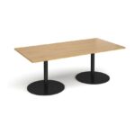 DAMS Eternal rectangular boardroom table 2000mm x 1000mm-34447