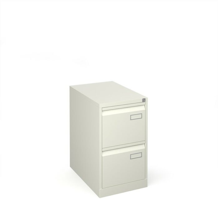 DAMS Bisley steel 2 drawer public sector contract filing cabinet-33536