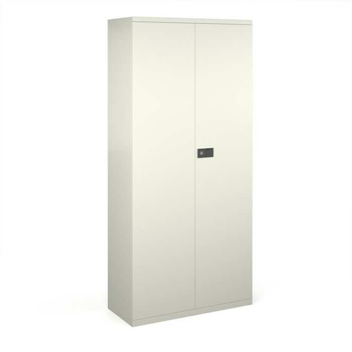 DAMS Steel contract cupboard with 4 shelves-33368