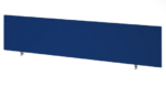 BIG DEALS Dynamic Impulse Straight Desk Screen - Multiple Size Options - Black or Blue-32805