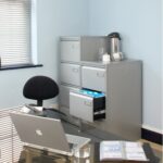 DAMS Bisley steel 3 drawer public sector contract filing cabinet-33558