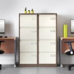 DAMS Bisley steel 3 drawer public sector contract filing cabinet-33559