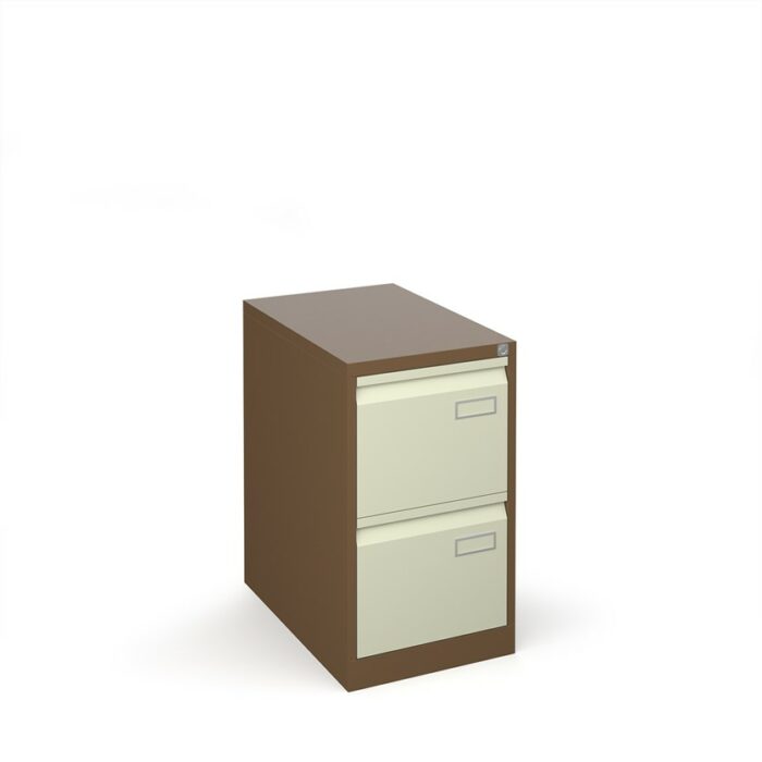 DAMS Bisley steel 2 drawer public sector contract filing cabinet-33541