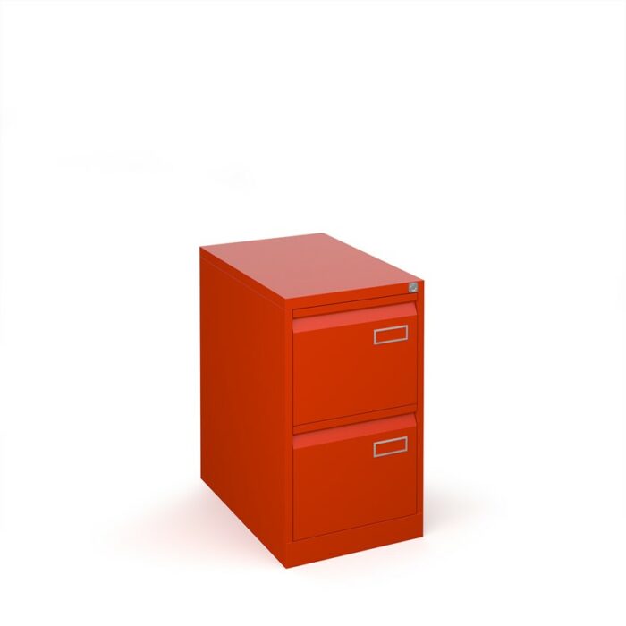 DAMS Bisley steel 2 drawer public sector contract filing cabinet-33544
