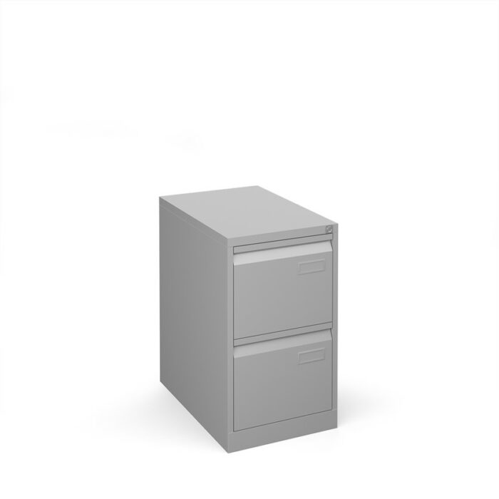 DAMS Bisley steel 2 drawer public sector contract filing cabinet-33545