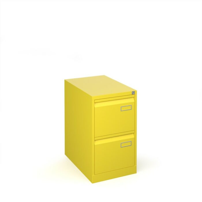 DAMS Bisley steel 2 drawer public sector contract filing cabinet-33537