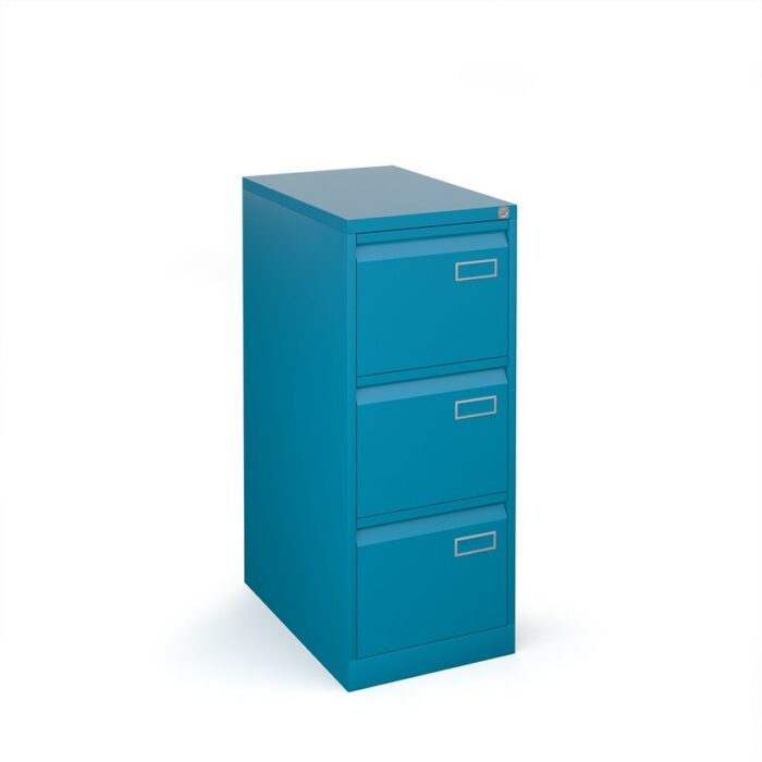 DAMS Bisley steel 3 drawer public sector contract filing cabinet-33561