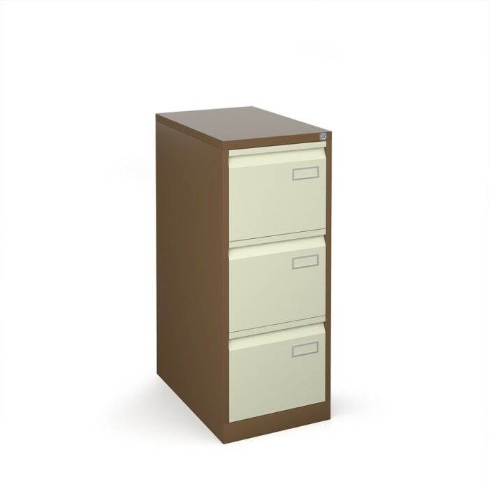 DAMS Bisley steel 3 drawer public sector contract filing cabinet-33566