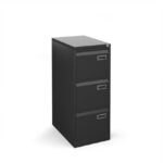 DAMS Bisley steel 3 drawer public sector contract filing cabinet-0