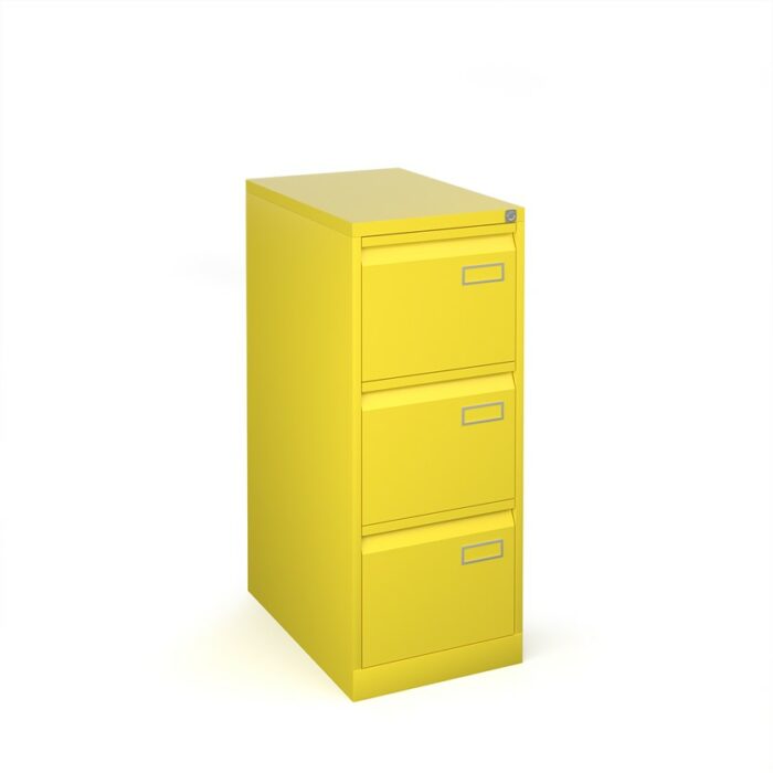 DAMS Bisley steel 3 drawer public sector contract filing cabinet-33563