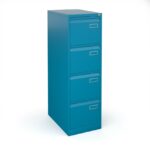 DAMS Bisley steel 4 drawer public sector contract filing cabinet-33589