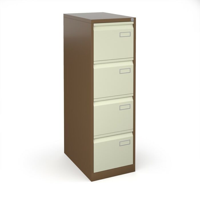 DAMS Bisley steel 4 drawer public sector contract filing cabinet-33593