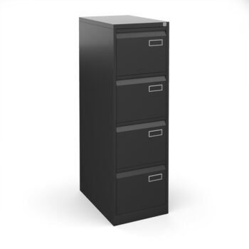 DAMS Bisley steel 4 drawer public sector contract filing cabinet-0