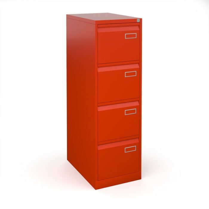 DAMS Bisley steel 4 drawer public sector contract filing cabinet-33591