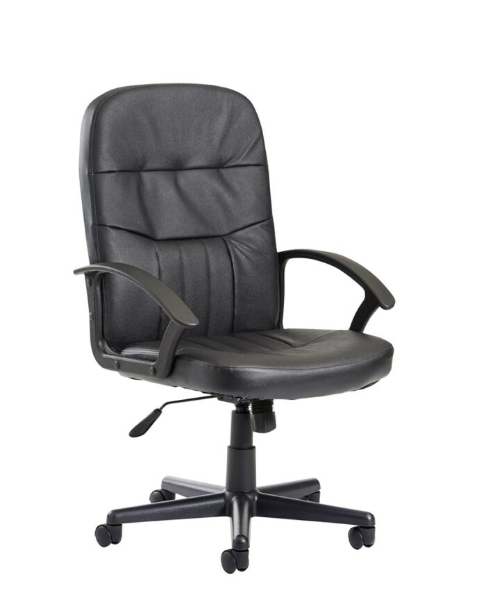 BIG DEALS Dams Cavalier high back managers chair Leather Faced-0