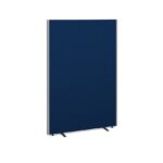 DAMS Floor standing fabric screen 1800mm high x 1200/1400mm wide-33790