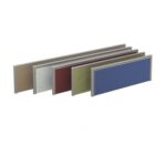 DAMS Straight fabric desktop return screen 1400mm x 380mm-33689