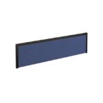 DAMS Straight fabric desktop return screen 1400mm x 380mm-0