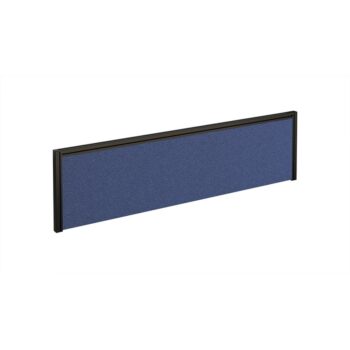 DAMS Straight fabric desktop return screen 1400mm x 380mm-0