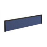 DAMS Straight fabric desktop return screen 1600mm x 380mm-0