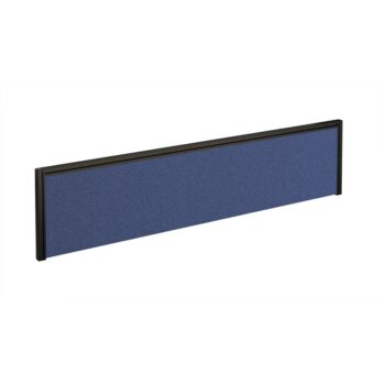 DAMS Straight fabric desktop return screen 1600mm x 380mm-0