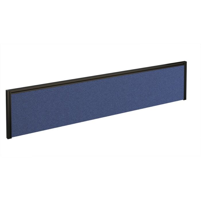 DAMS Straight fabric desktop return screen 1800mm x 380mm-0