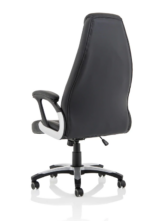 BIG DEALS Dynamic Metropolis High Back Black Leather Look Chair - Black-32440