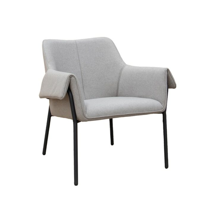 BIG DEALS DAMS Liana lounge chair with black metal frame-31934