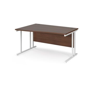 DAMS Maestro 25 Cantilever Leg Wave Desk 800mm Deep - Left Hand-0